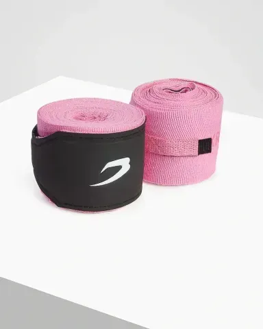 Бинти боксерські 4.5m BOXRAW Hand Wraps - Рожеві 600077 фото
