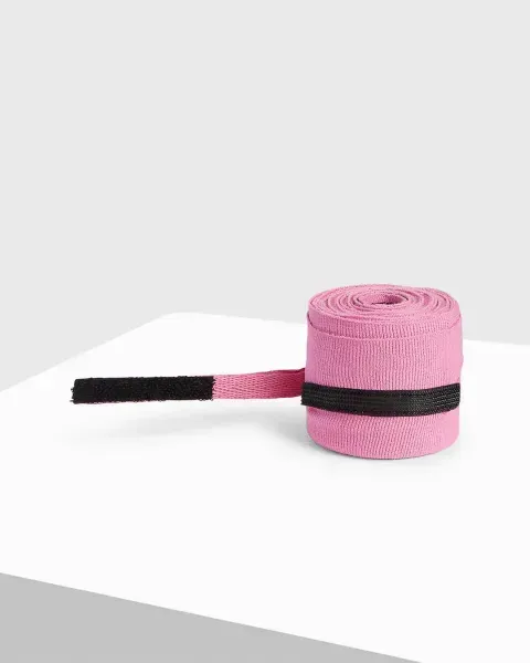 Бинти боксерські 4.5m BOXRAW Hand Wraps - Рожеві 600077 фото