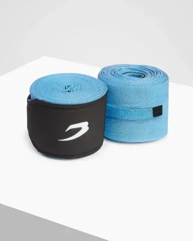 Бинти боксерські 4.5m BOXRAW Блакитні 600078 фото