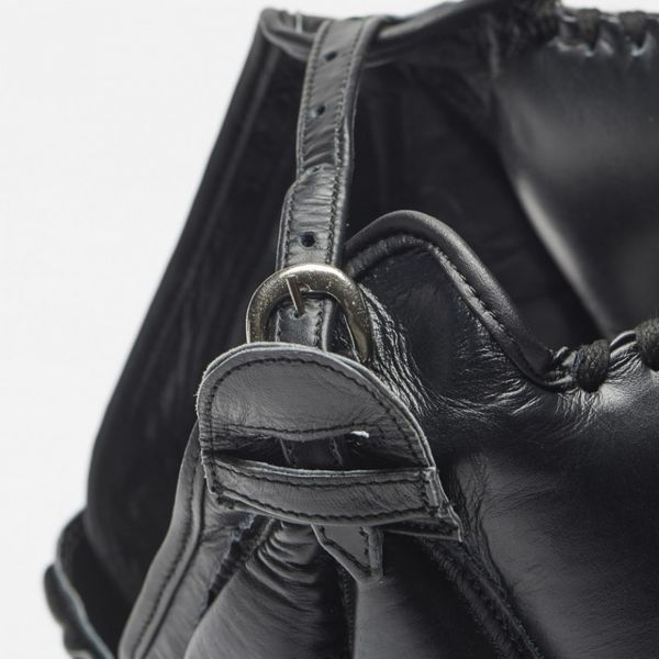 Боксерський шолом з бампером Leone Greatest Black S/M 500157_SM фото