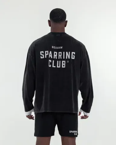 Лонгслів Sparring Club Boxraw чорний 600106 фото