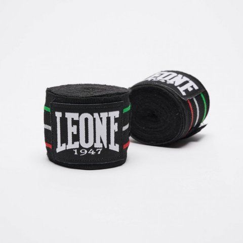 Бинти боксерські Leone Flag Black 3,5м 500187 фото