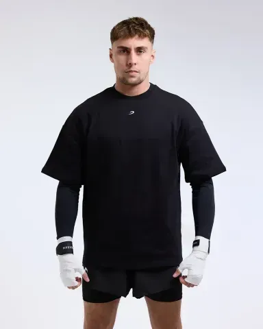 Футболка Strike Oversized Boxraw Чорна XS 600132_xs фото