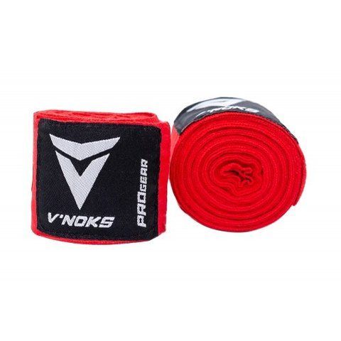 Бинти боксерські V`Noks 4,5m Red 600072 фото