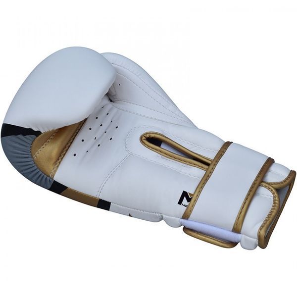 Боксерські рукавички RDX Rex Leather Gold 8 ун 600009_8 фото